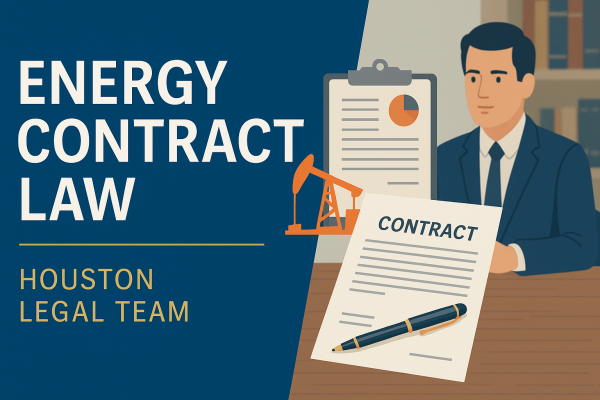 Houston Energy Law Contracts: Legal Guidance for Texas’s Most Powerful Industry